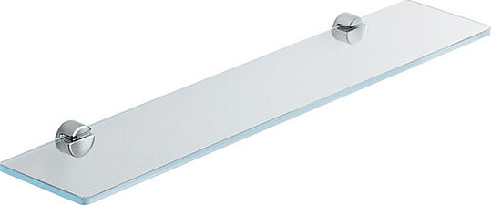 Colombo Design Plus Полочка стеклянная 60x12,5 см, подвесная, цвет: chrome W4916.CR-VT