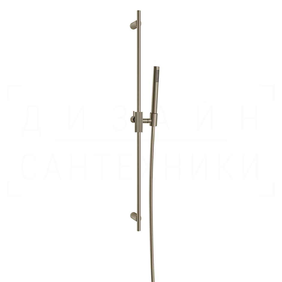 Gessi Inverso Душевой гарнитур: ручной душ, штанга, шланг 150 см, цвет: finox brushed nickel 63584#149