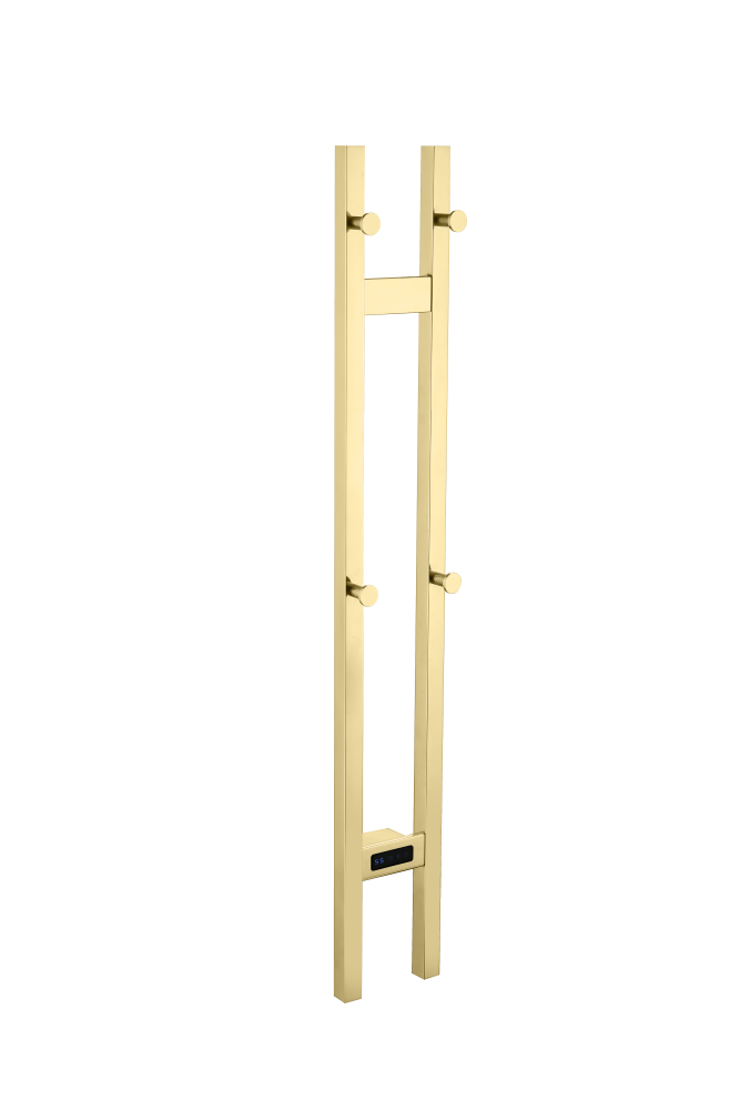 Boheme Duo Полотенцесушитель электрический 17х120h см, цвет: gold 728-G