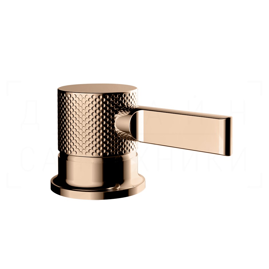 Gessi Inciso Смеситель для раковины, без излива и донного клапана, цвет: copper PVD 58200#030