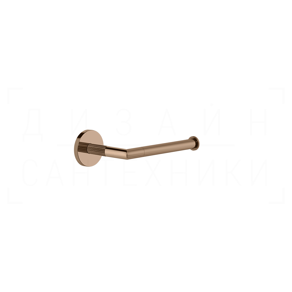 Gessi Ingranaggio Держатель для туалетной бумаги открытый, подвесной, цвет: copper PVD 63855#030