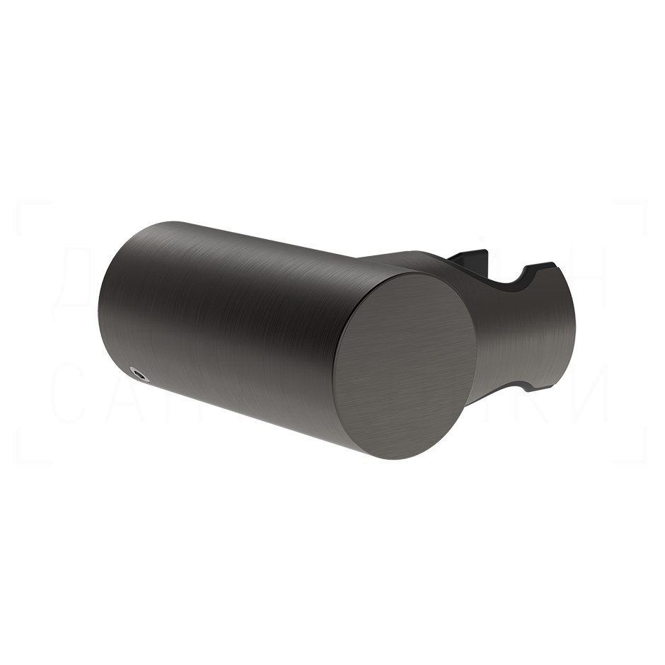 Gessi Inciso Держатель для ручного душа поворотный, цвет: black metal brushed PVD 58160#707