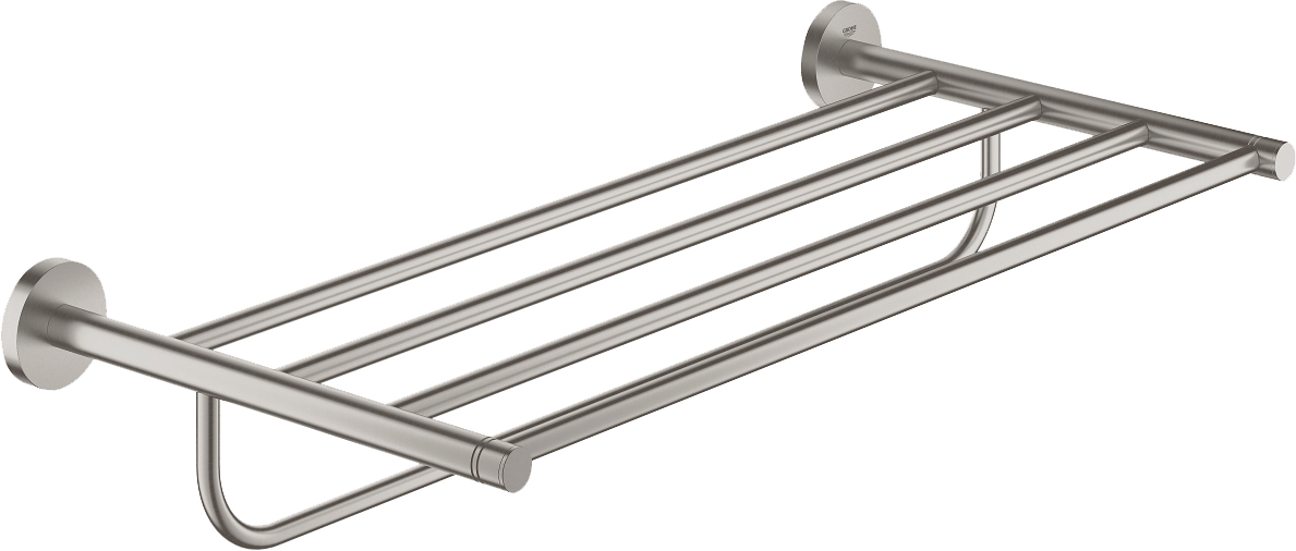 Grohe Essentials Полка для полотенец 55 см, цвет: сталь 40800DC1