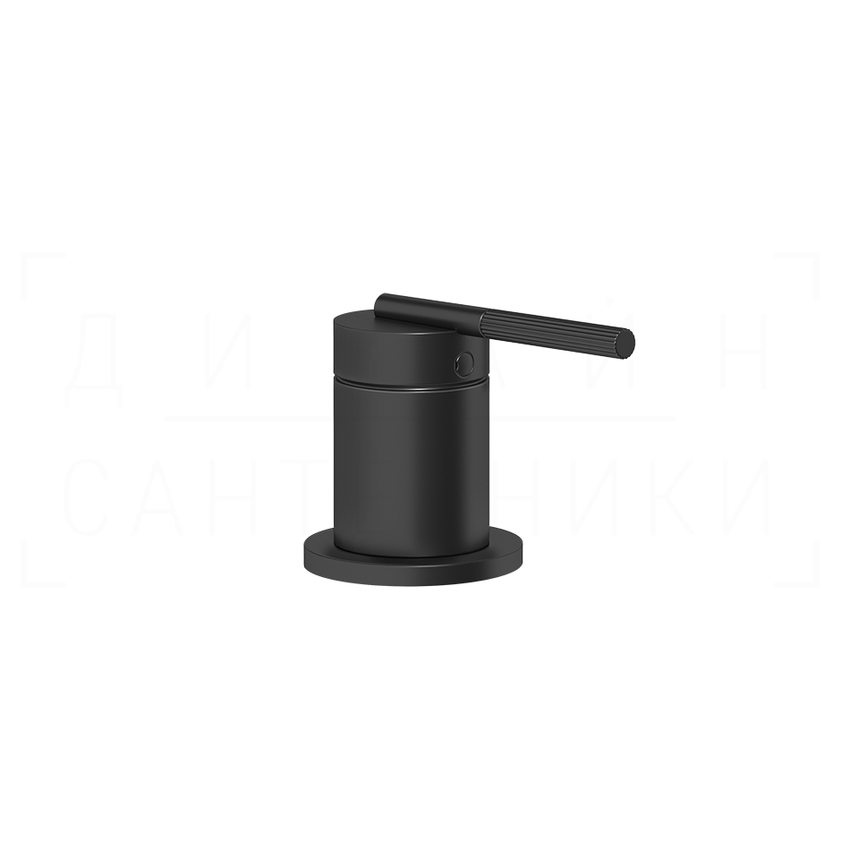 Gessi Ingranaggio Смеситель для раковины, без излива и донного клапана, цвет: matte black 63600#299
