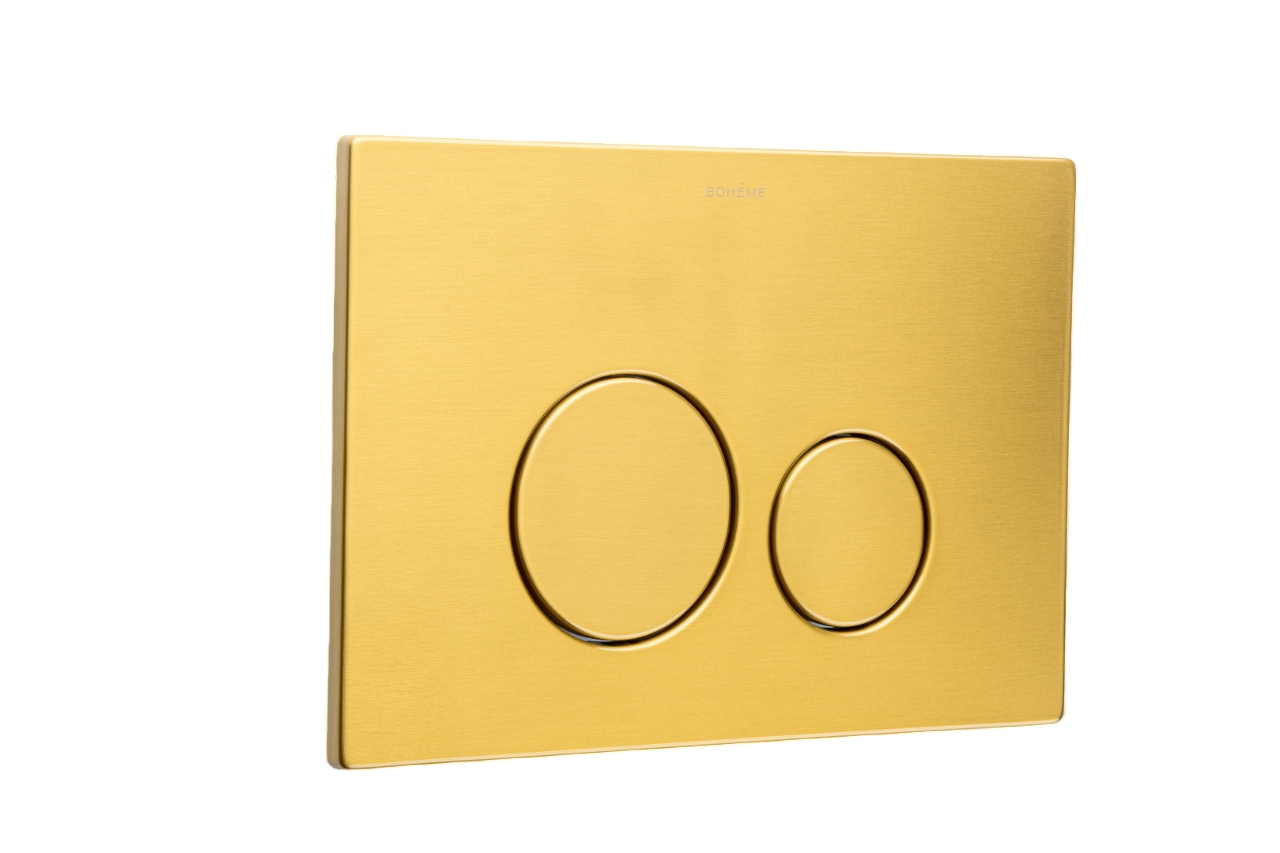 Boheme Кнопка смыва для инсталляции Geberit, нержавеющая сталь, цвет: brushed bronze 649-BRB