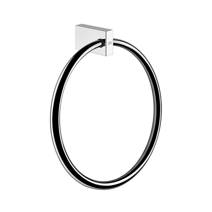 Gessi Inverso/Rettangolo Полотенцедержатель-кольцо 22,2 см, подвесной, цвет: chrome 20909#031