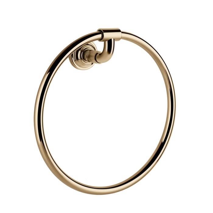Gessi Venti20 Полотенцедержатель кольцо d22,2 см, подвесной, цвет: warm bronze PVD 65509#735