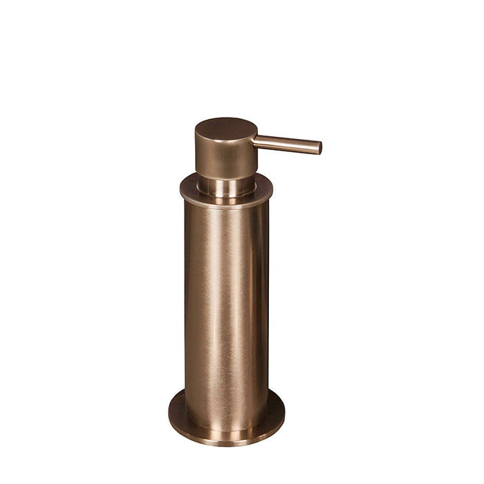 Colombo Design Plus Дозатор для жидкого мыла настольный, металлическая колба, цвет: matt vintage W4980.VM