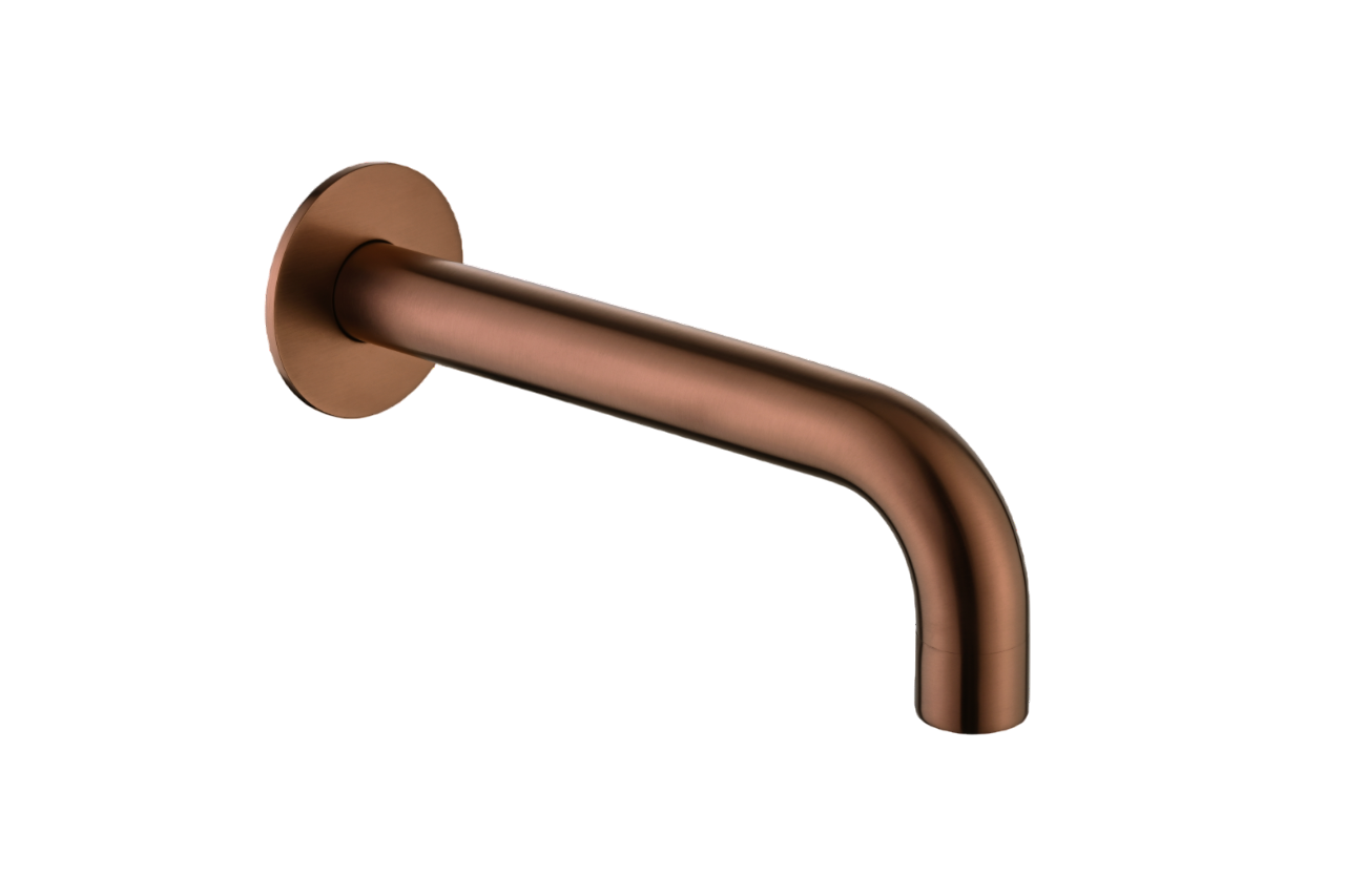 Boheme Fusion Излив настенный для ванны 6,2 см, цвет: brushed bronze 625-BRB