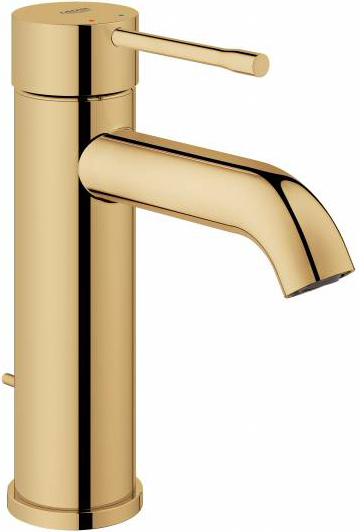 Grohe Essence New Смеситель для раковины, с д/к, длина излива 11,6 см, цвет: холодный рассвет 23589GL1