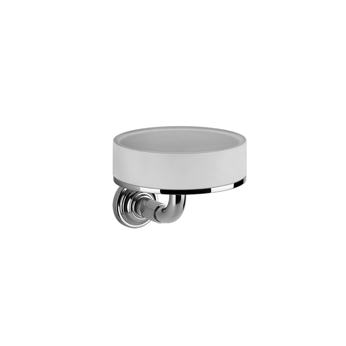 Gessi Venti20 Мыльница с керамической чашей, подвесная, цвет: chrome 65401#031