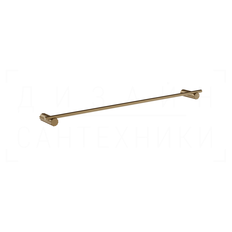 Gessi Incastri Полотенцедержатель 65 см, подвесной, цвет: deep bronze brushed PVD 75503#791
