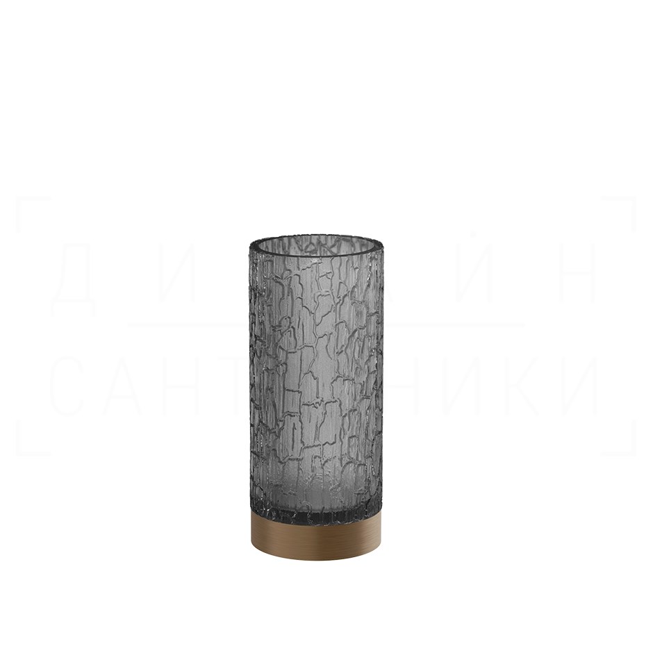 Gessi Incastri Стакан настольный, полимерный Resin, цвет: coffee bronze brushed PVD 75431#761