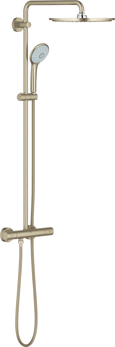 Grohe Euphoria System 310 Душевая стойка, 31х62,7хh116,7 см, душ 31 см, цвет: матовый никель 26075EN0
