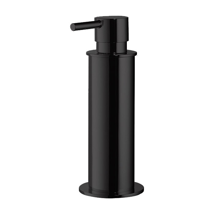 Colombo Design Plus Дозатор для жидкого мыла настольный, металлическая колба, цвет: matt black W4980.NM