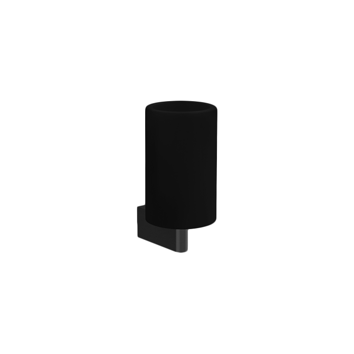 Gessi Origini Стакан для зубных щеток подвесной, керамический, цвет: black metal brushed PVD 66408#707