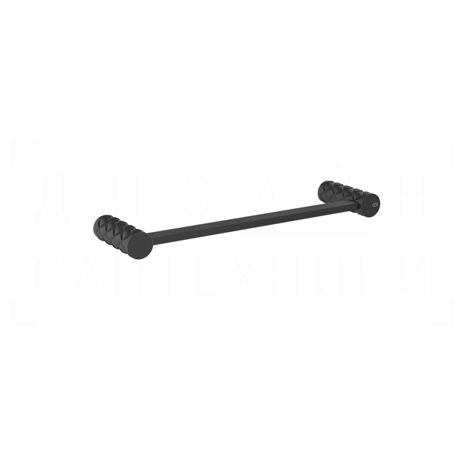 Gessi Pelle Полотенцедержатель 32,8 см, подвесной, цвет: matte black 78597#299
