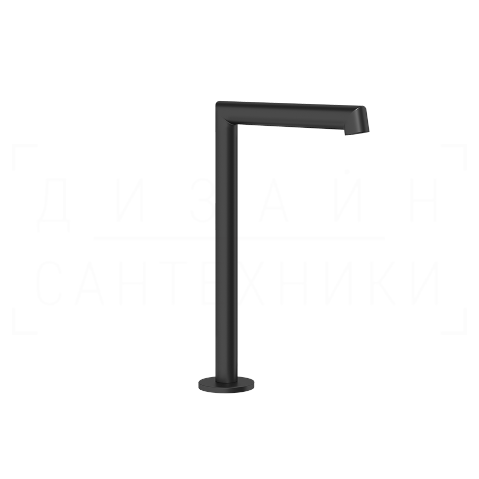 Gessi Anello Излив высокий отдельностоящий для раковины 16 см, цвет: matte black 63323#299