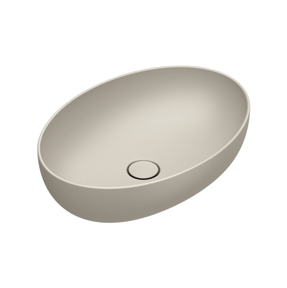 Catalano Sfera Раковина чаша 60x42x16h см, без перелива, покрытие Cataglaze, цвет: sabbia матовый 0522600029