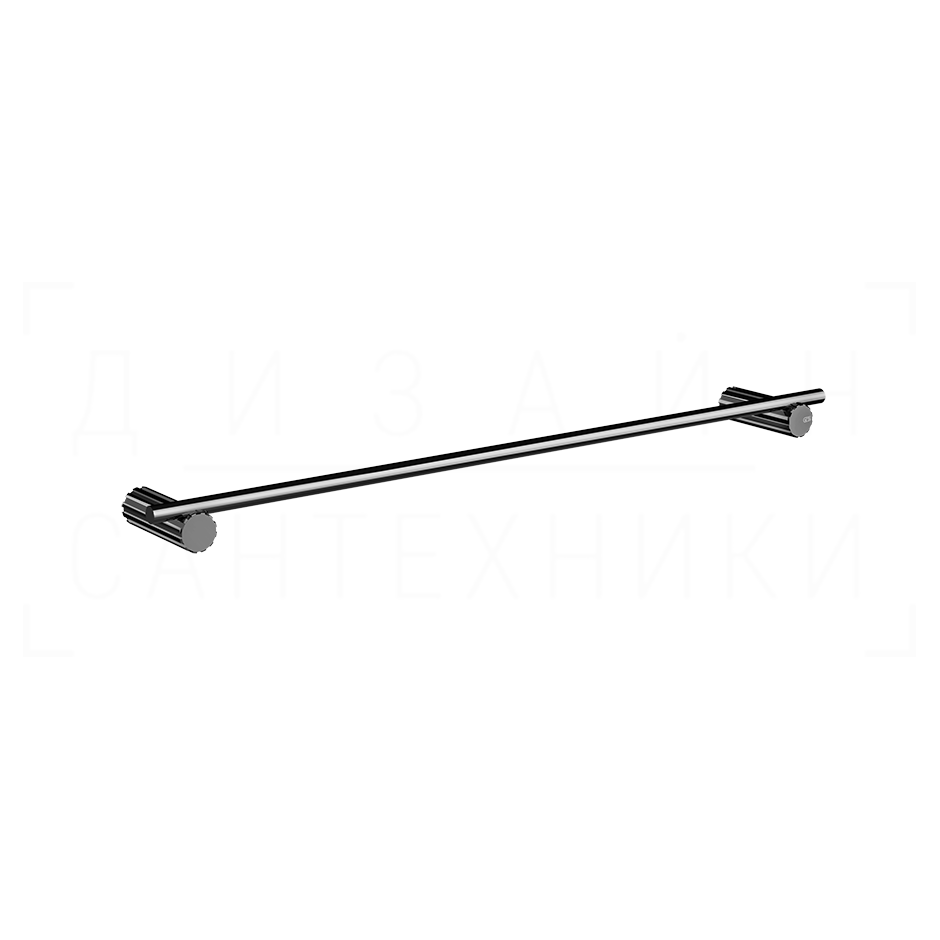 Gessi Incastri Полотенцедержатель 50 см, подвесной, цвет: black metal PVD 75500#706