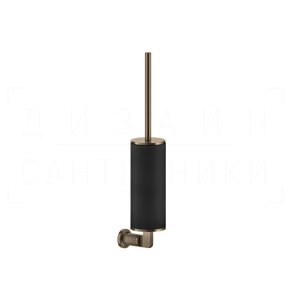 Gessi Inciso Ершик для унитаза подвесной, колба Neolite, цвет: black/coffee bronze brushed PVD 58520#761