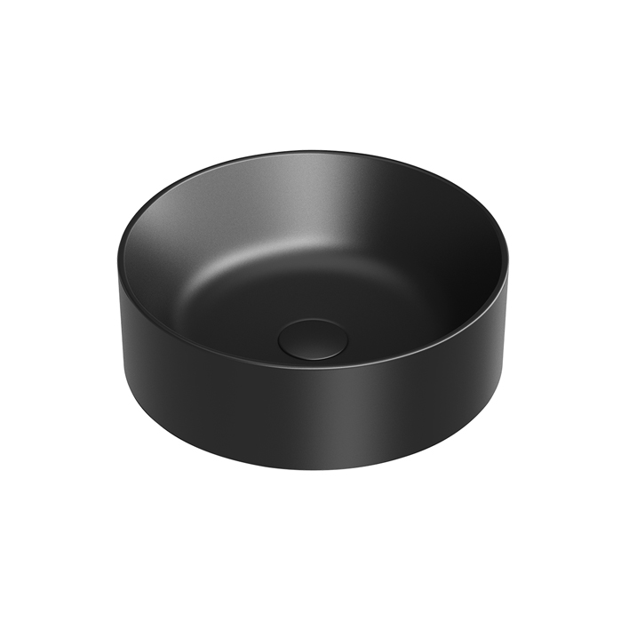 Catalano Zero Раковина чаша d40 см, без перелива, цвет: черный матовый 0123400022