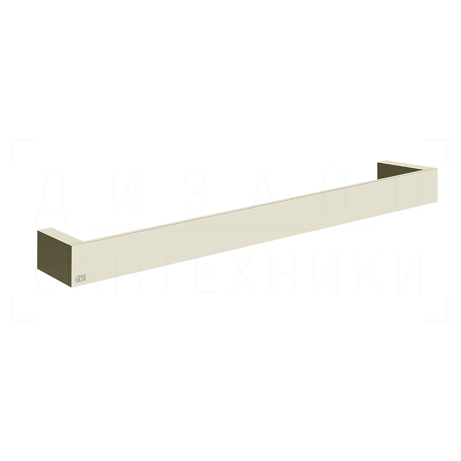 Gessi Inverso/Rettangolo Полотенцедержатель 46,5 см, подвесной, цвет: nickel PVD 20900#720