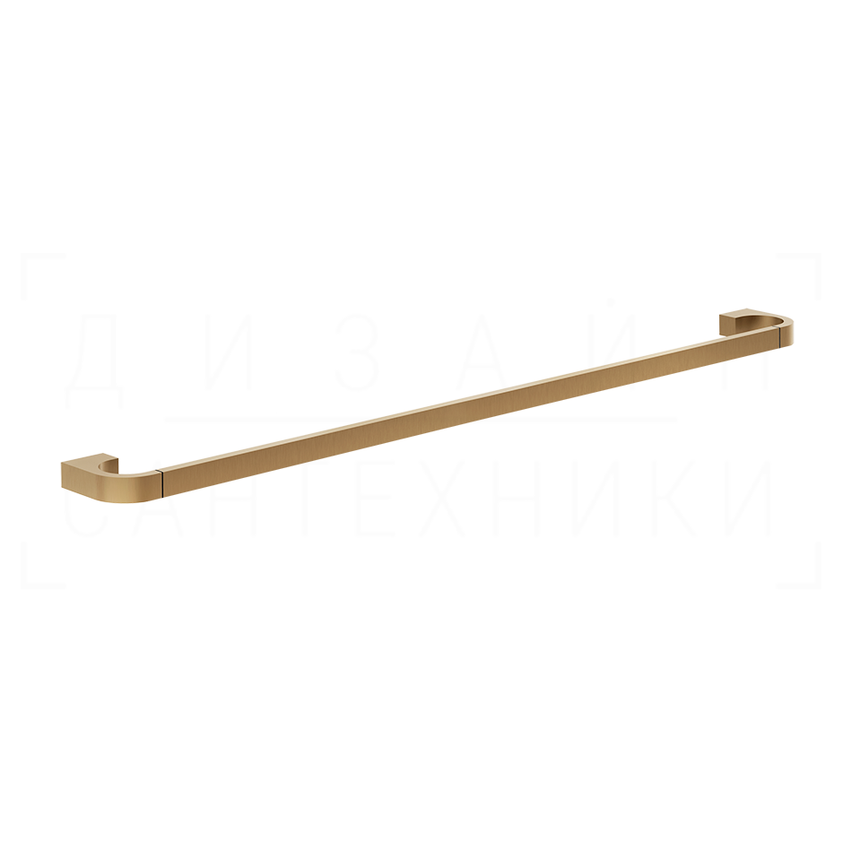 Gessi Perle Полотенцедержатель 63,5 см, подвесной, цвет: warm bronze brushed PVD 74914#726