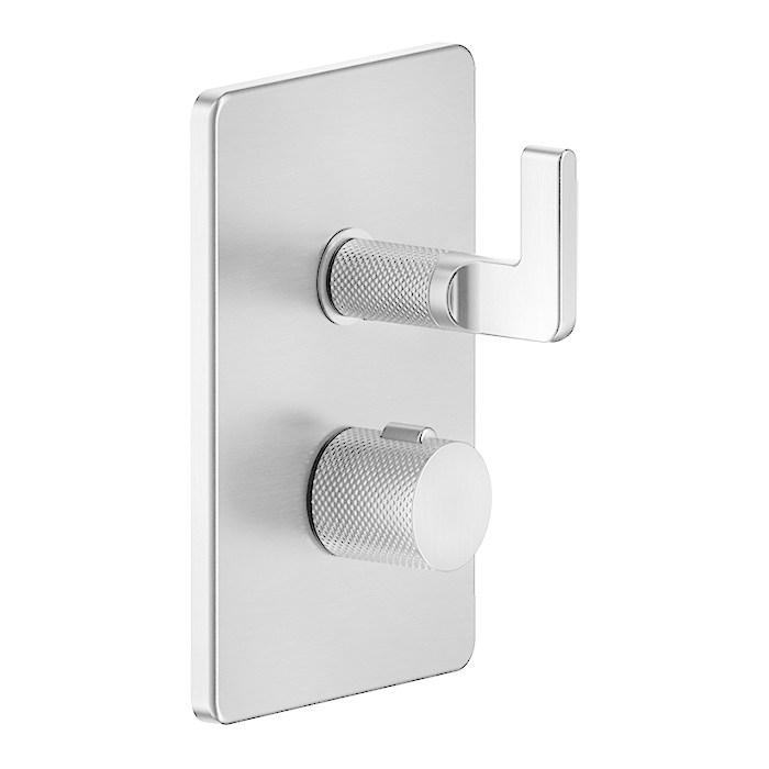 Gessi Inciso Термостат для ванны встраиваемый, 3 потребителя, запорный вентиль, цвет: chrome 58136#031
