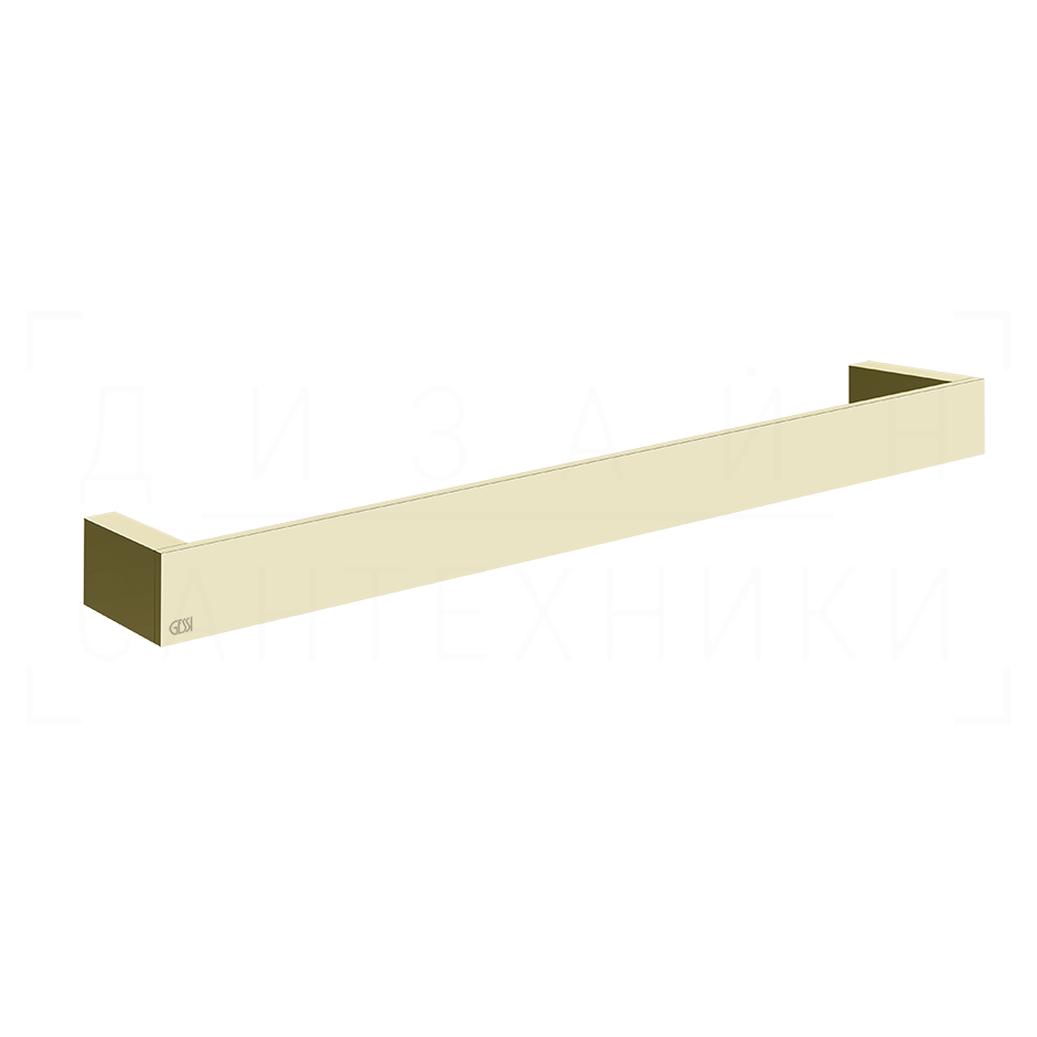 Gessi Inverso/Rettangolo Полотенцедержатель 46,5 см, подвесной, цвет: brass PVD 20900#710