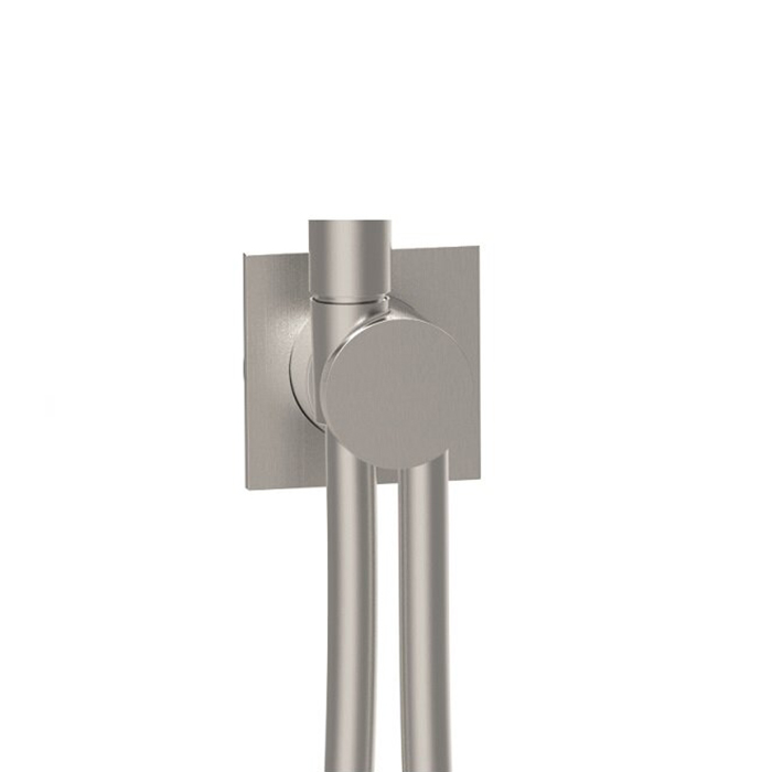 Almar Modular Square Шланговое подключение для лейки, внешняя часть, цвет: brushed gun metal E192001.GM