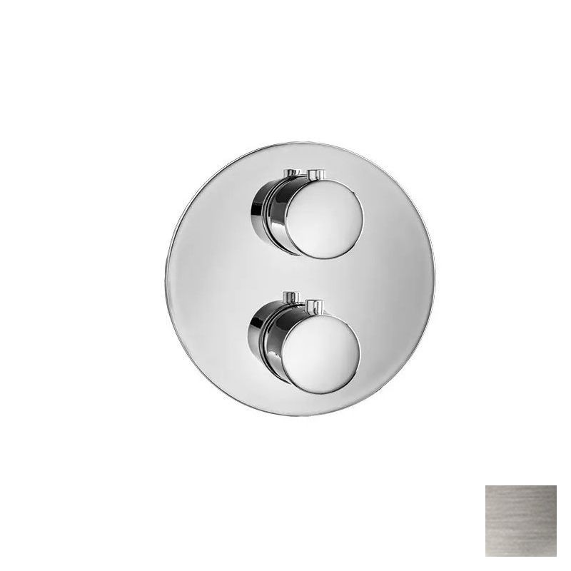 Almar Core Round Термостат для душа, внешняя часть на 2 потребителя, цвет: nickel brushed E176832.NB