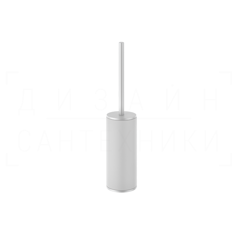 Gessi Inciso Ершик для унитаза напольный, с кермической колбой Neolite, цвет: white/matte white 58543#279