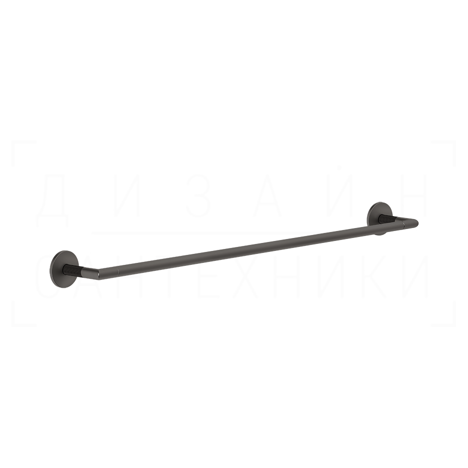 Gessi Ingranaggio Полотенцедержатель 65 см, подвесной, цвет: black metal brushed PVD 63903#707