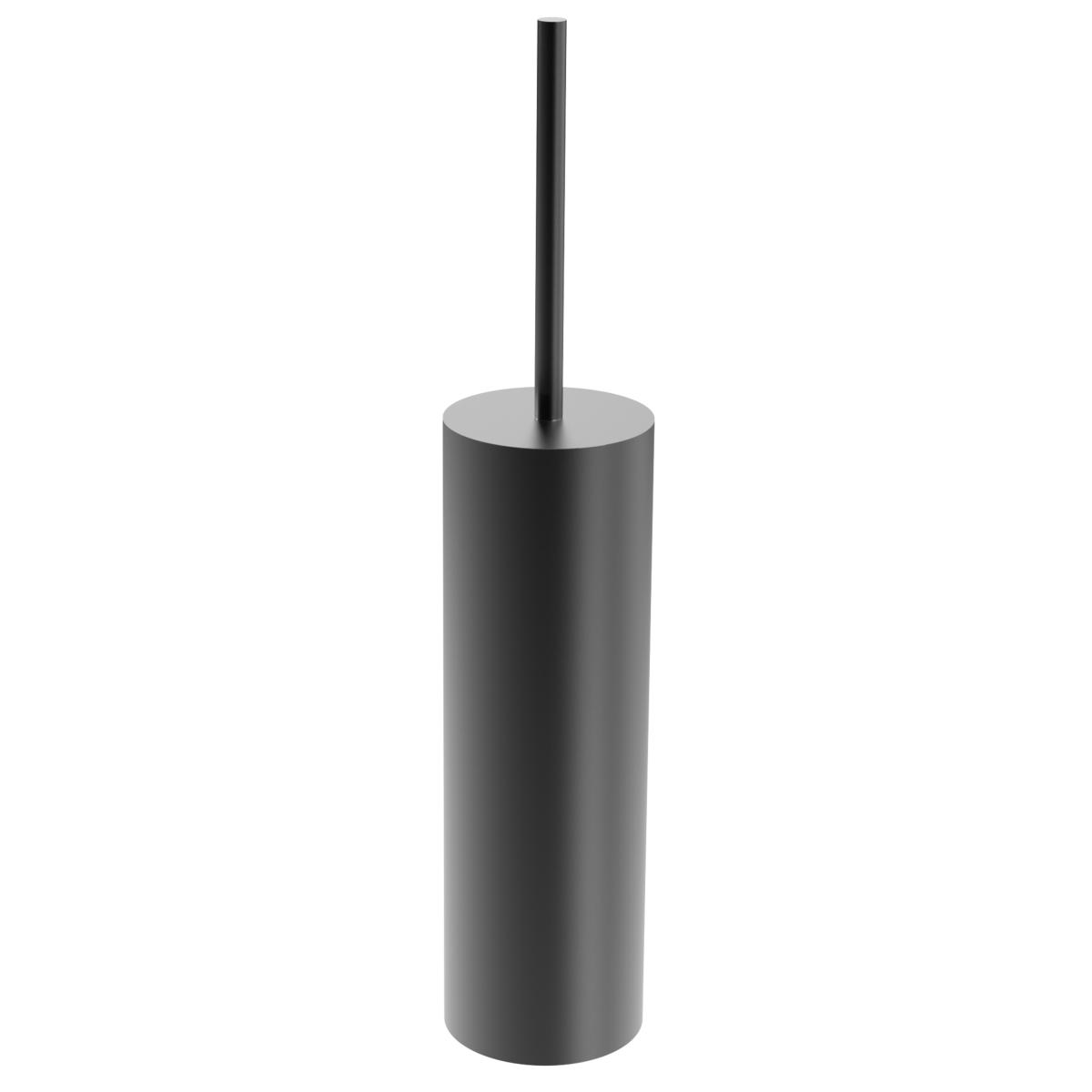Nofer Verona Ершик для унитаза подвесной, колба нержавеющая сталь, цвет: gun metal PVD 09073.TT
