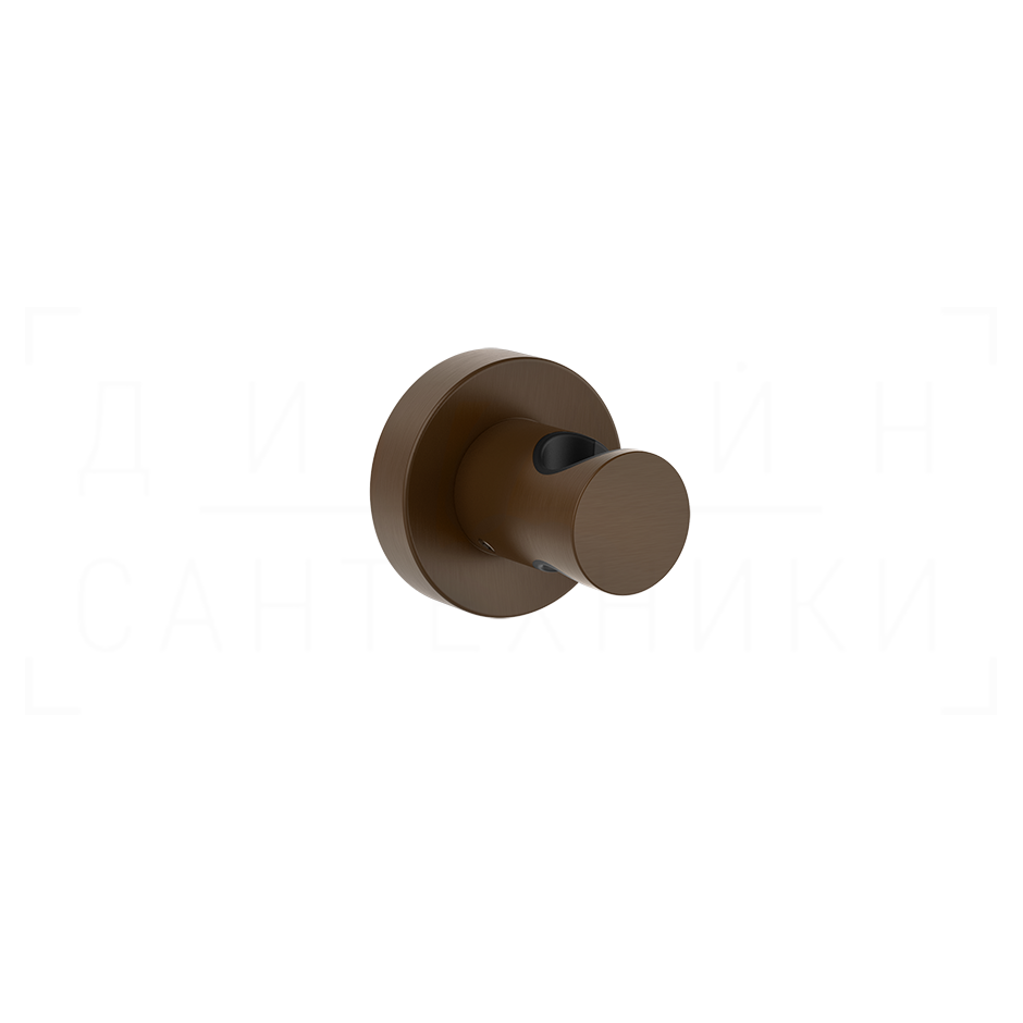 Gessi Sensazioni Держатель для ручного душа неподвижный, цвет: dark bronze 57157#845