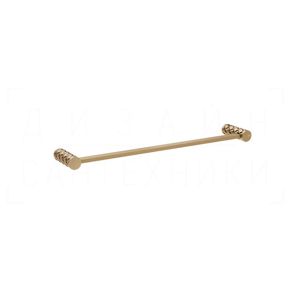Gessi Pelle Полотенцедержатель 47,8 см, подвесной, цвет: warm bronze brushed PVD 78600#726