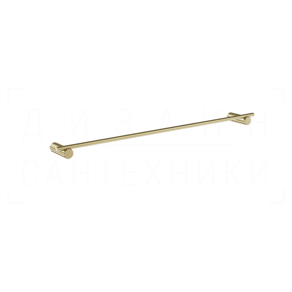 Gessi Incastri Полотенцедержатель 65 см, подвесной, цвет: brushed brass PVD 75503#727