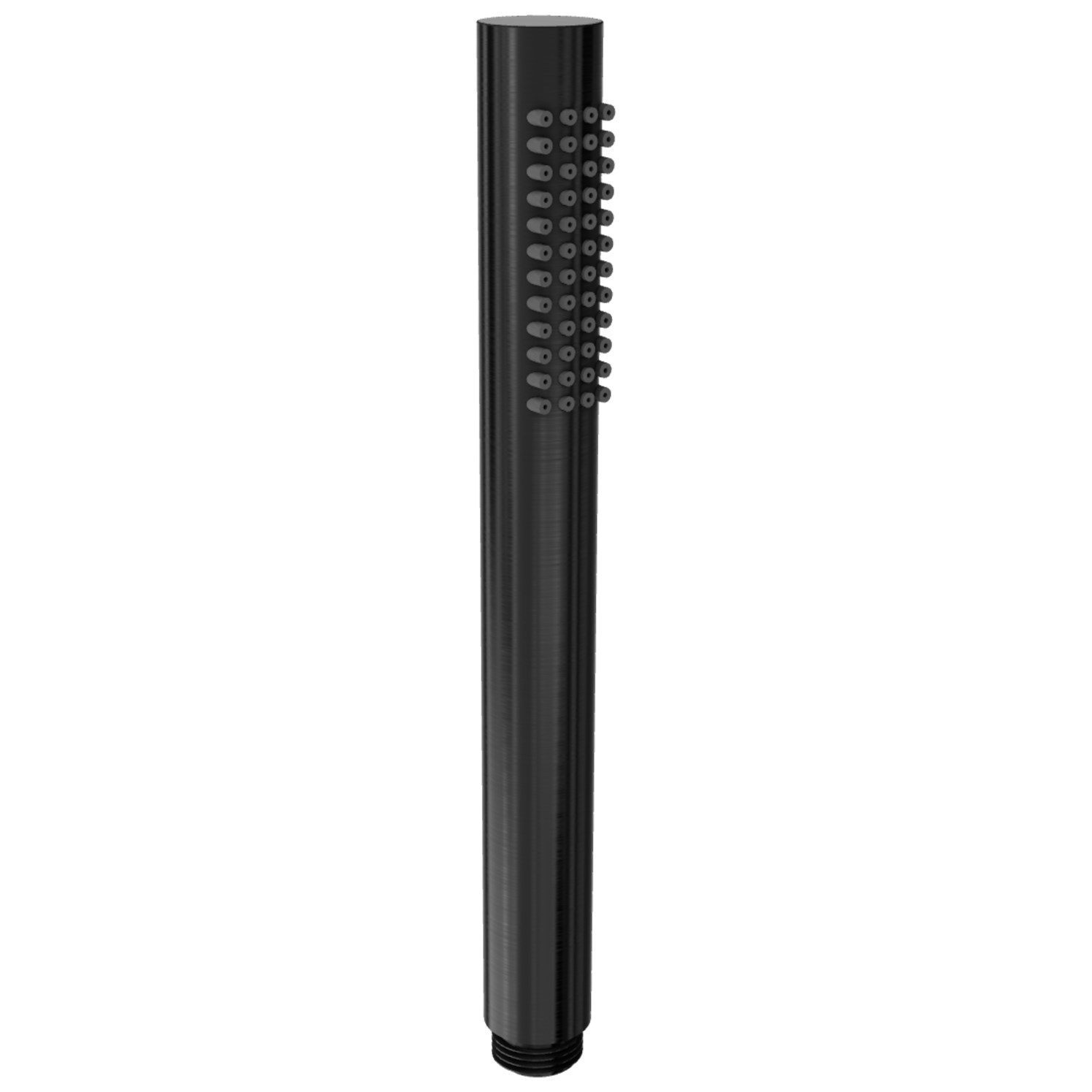 Remer Душевая лейка из латуни, 1 вид струи, цвет: nero spazzolato PVD 317MCGMX