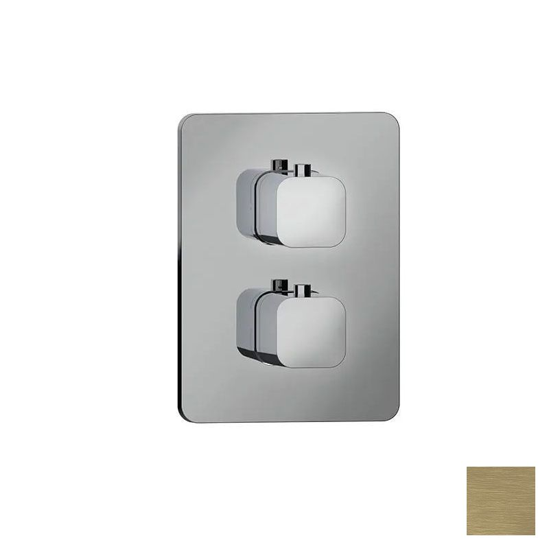 Almar Core Kuky Термостат для душа, внешняя часть на 1 потребитель, цвет: PVD brushed high brass E176811.HB