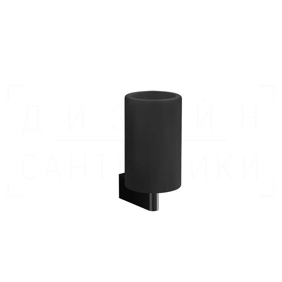 Gessi Origini Стакан подвесной, керамический Neolite, цвет: black/black metal PVD 66408#706