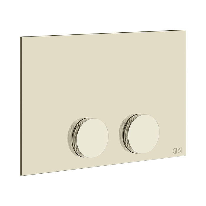 Gessi Anello Клавиша смыва для инсталяций Tece (TeceProfil, TeceBox), цвет: Brass Brushed PVD 54629#727