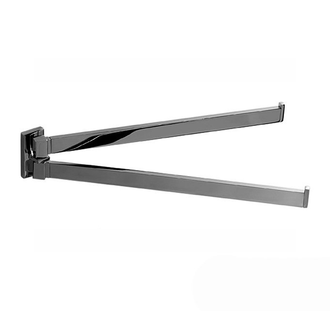 Colombo Design Look Полотенцедержатель двойной 33,5 см, подвесной, цвет: chrome B1612.CR