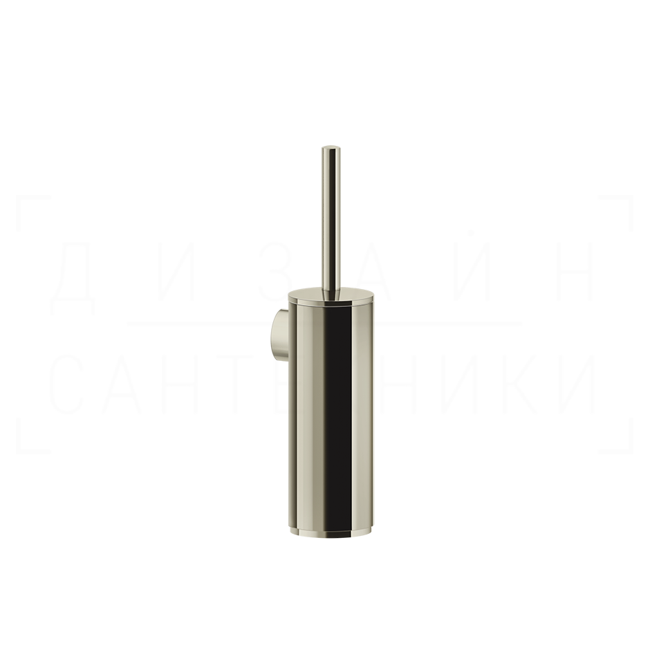 Gessi Rilievo Ершик для унитаза подвесной, с латунной колбой, цвет: nickel PVD 59519#720