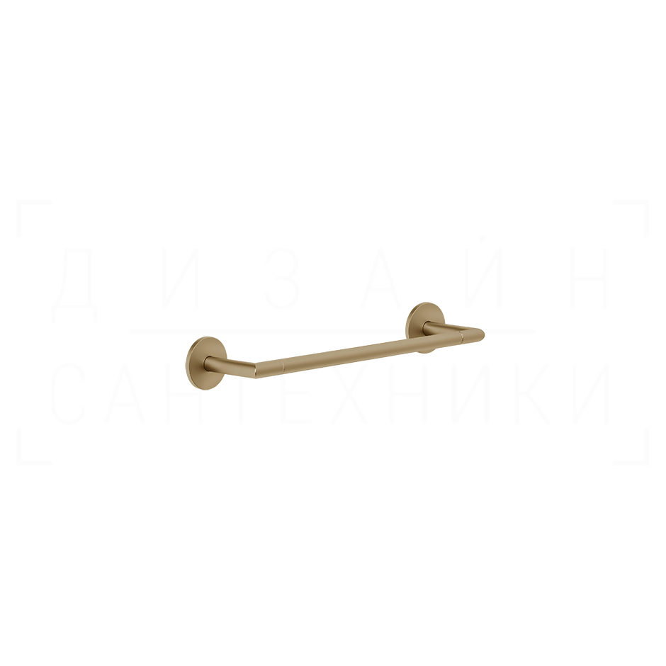 Gessi Ventaglio Полотенцедержатель 35 см, подвесной, цвет: warm bronze brushed PVD 63697#726