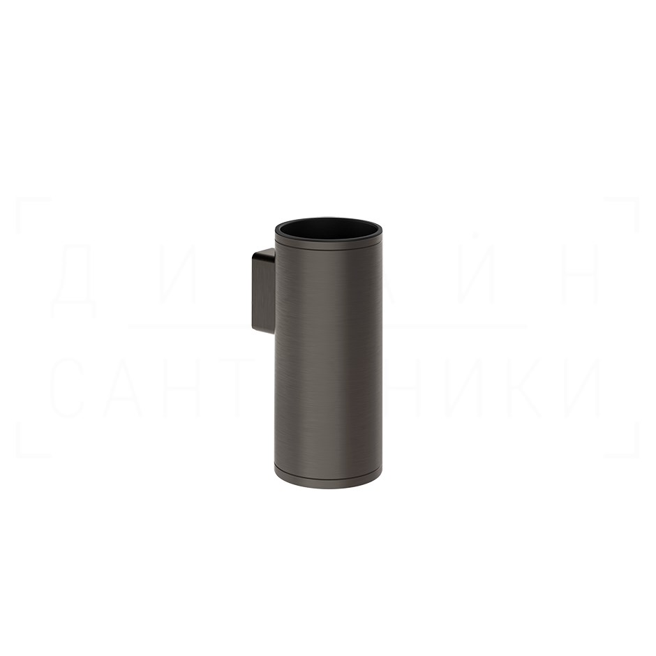 Gessi Pelle Стакан подвесной, латунный, цвет: black metal brushed PVD 78507#707