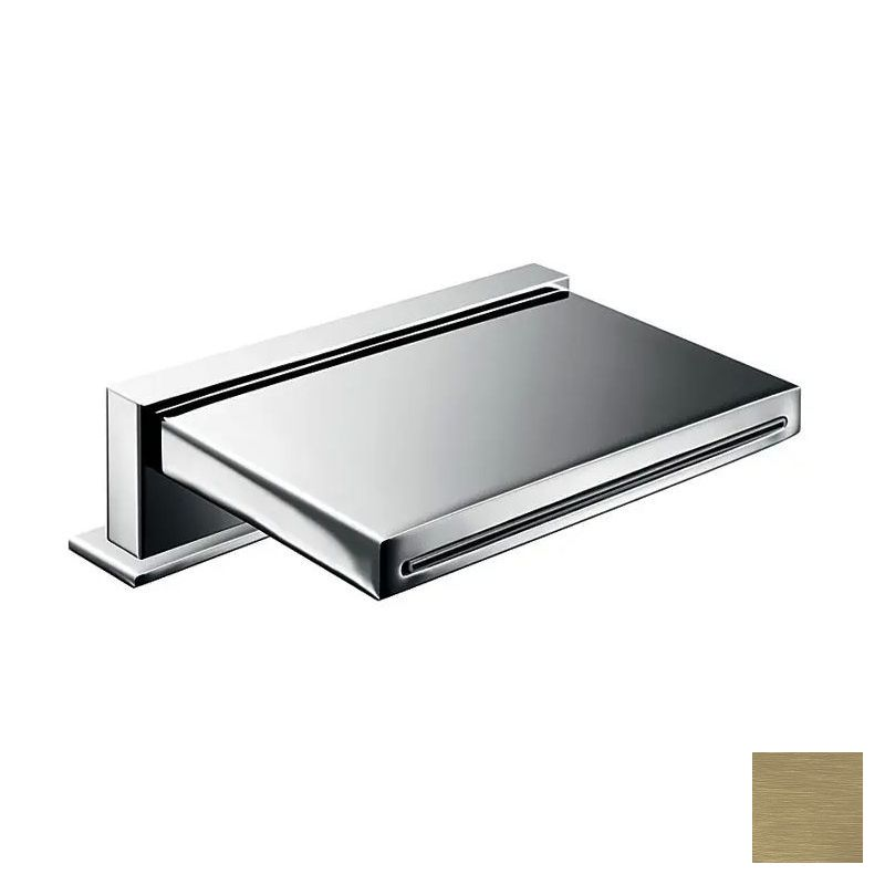 Almar Waterfall Излив на борт ванны 15 см, цвет: PVD brushed high brass E044087.HB