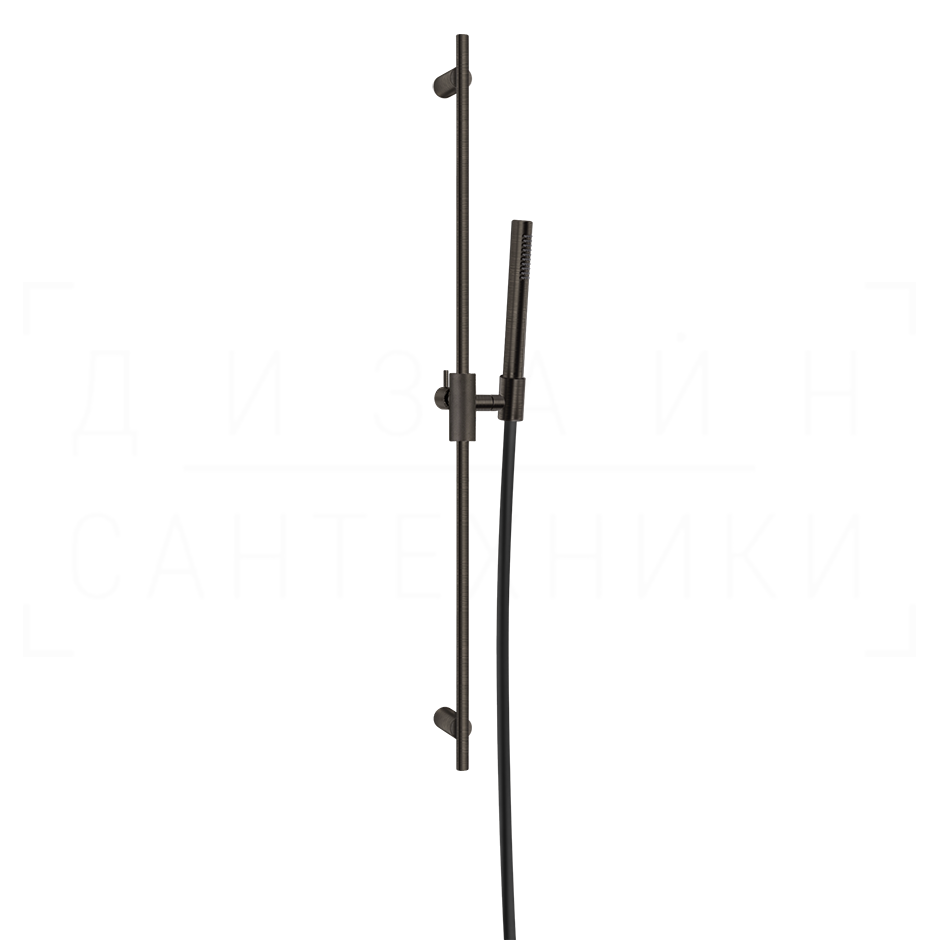 Gessi Anello Душевой гарнитур: ручной душ, штанга, держатель, шланг 150 см, цвет: aged bronze 63484#187