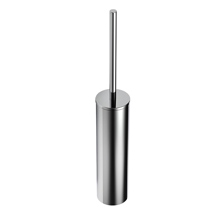 Colombo Design Mini Ершик для унитаза напольный, с латунной колбой, цвет: chrome B4006.CR