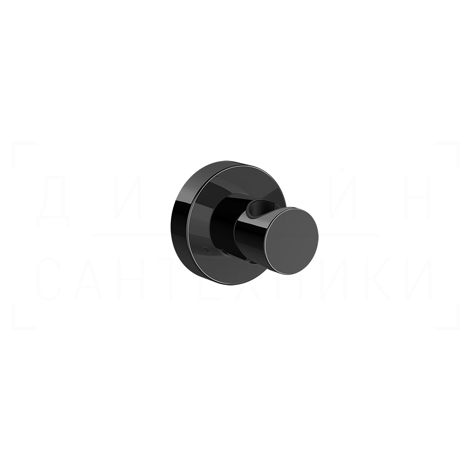 Gessi Sensazioni Держатель для ручного душа неподвижный, цвет: black metal PVD 57157#706